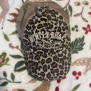 Maui Leopard Print Myrtle Beach Hat